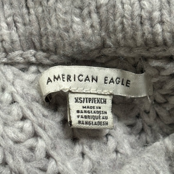 Chunky American Eagle knit pullover sweater - Picture 2 of 4